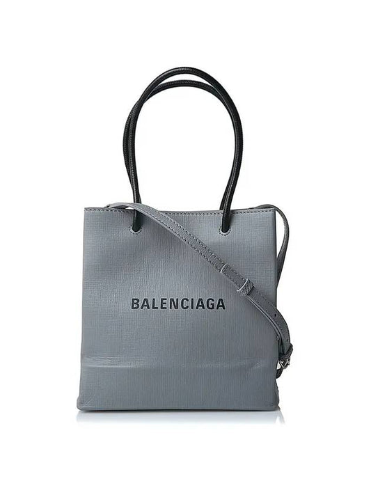 Luxury Balenciaga Trending 2025 Shopping XXS North South Tote Bag Grey