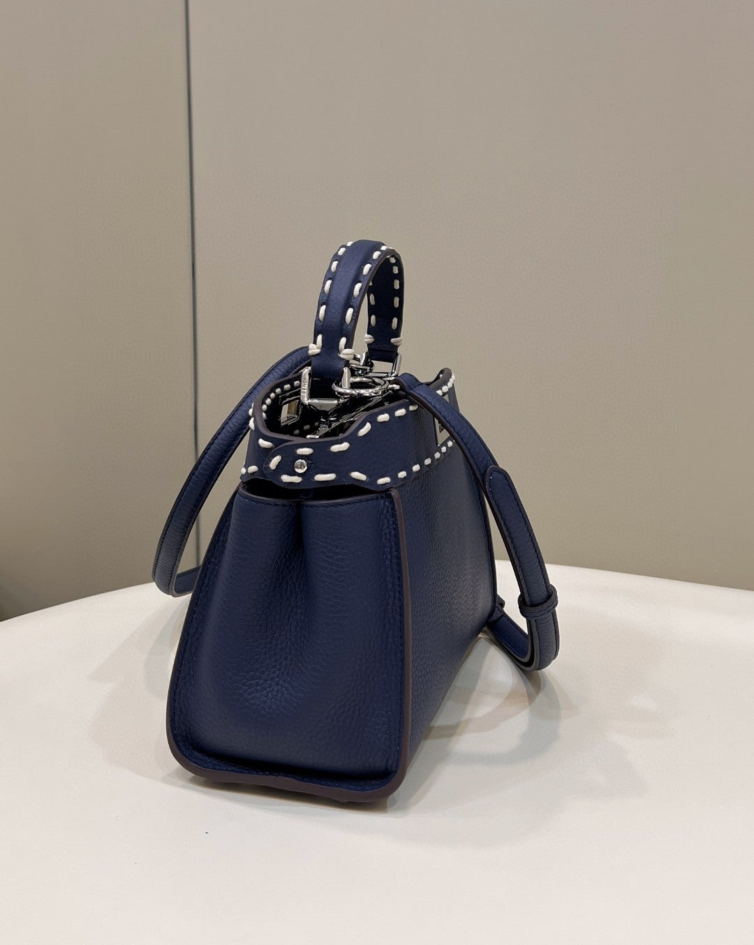 Top QualityTop Quality Peekaboo Small Dark Blue Bag For Woman 23cm/9in