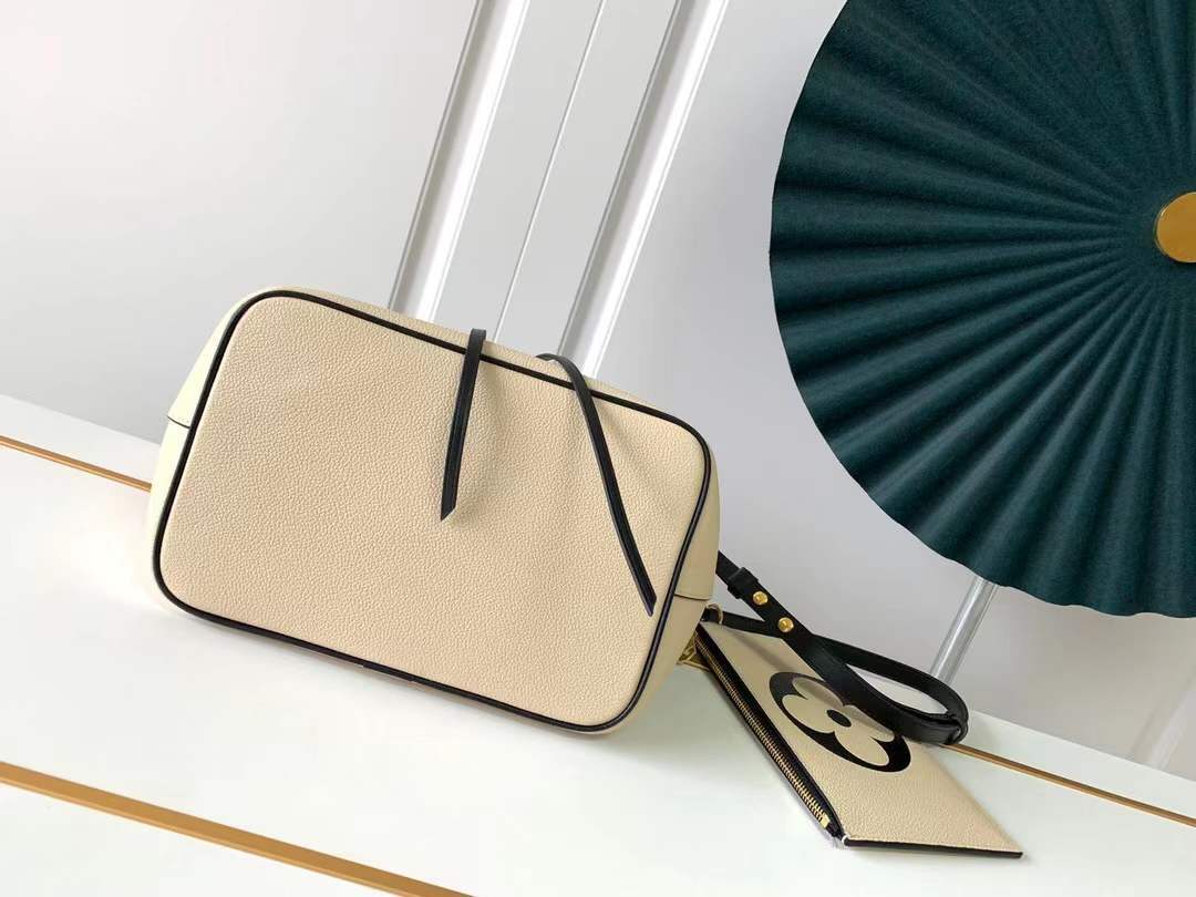 Top Quality Top Quality Crafty Neonoe MM Bucket Bag Creme For Women, Womens Handbags, Shoulder Bags 10.2in/26cm Top Quality M56889