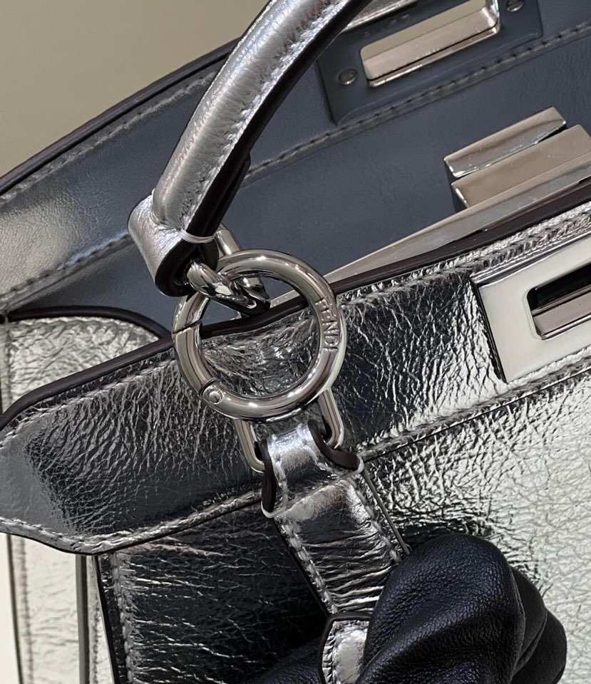 FI Top Quality Small Silver Bag For Woman 27cm/11in