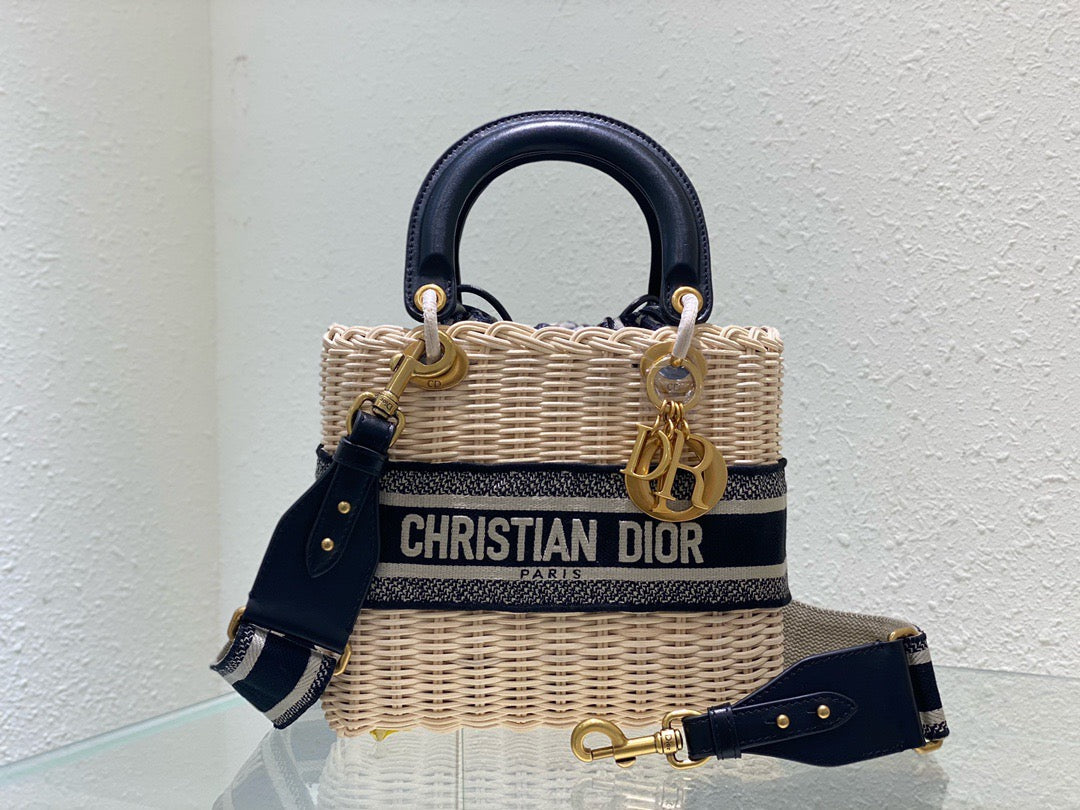 Top Quality Mini Lady Bag Black, For Women, Womens Handbags 17cm/6.5in CD M0505CMVO_M808