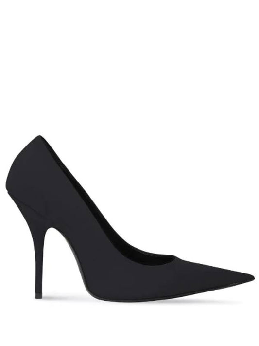 Luxury Balenciaga Trending 2025 Knife Pointed Pumps Black
