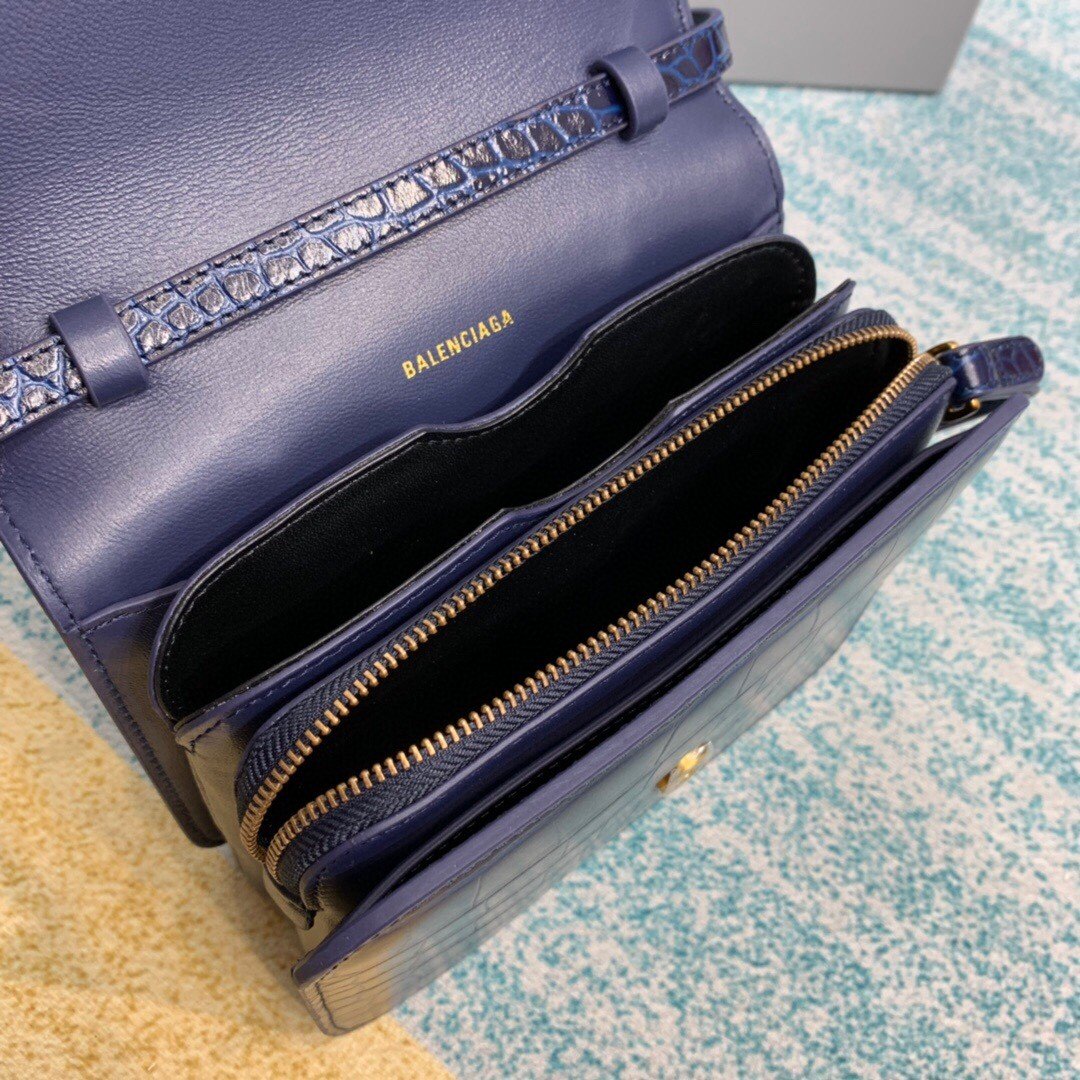 Top Quality Bolso Bandolera B In Dark Blue , For Women,  Bags 7in/18cm