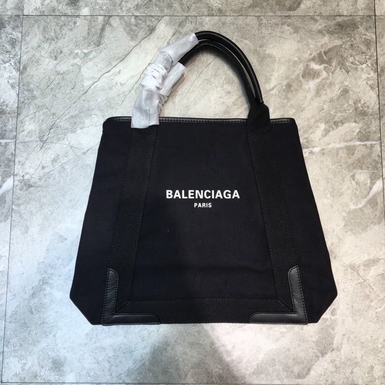 Top Quality Navy MeTop Qualityum Cabas Tote Bag In Black, For Women,  Bags 14.1in/36cm