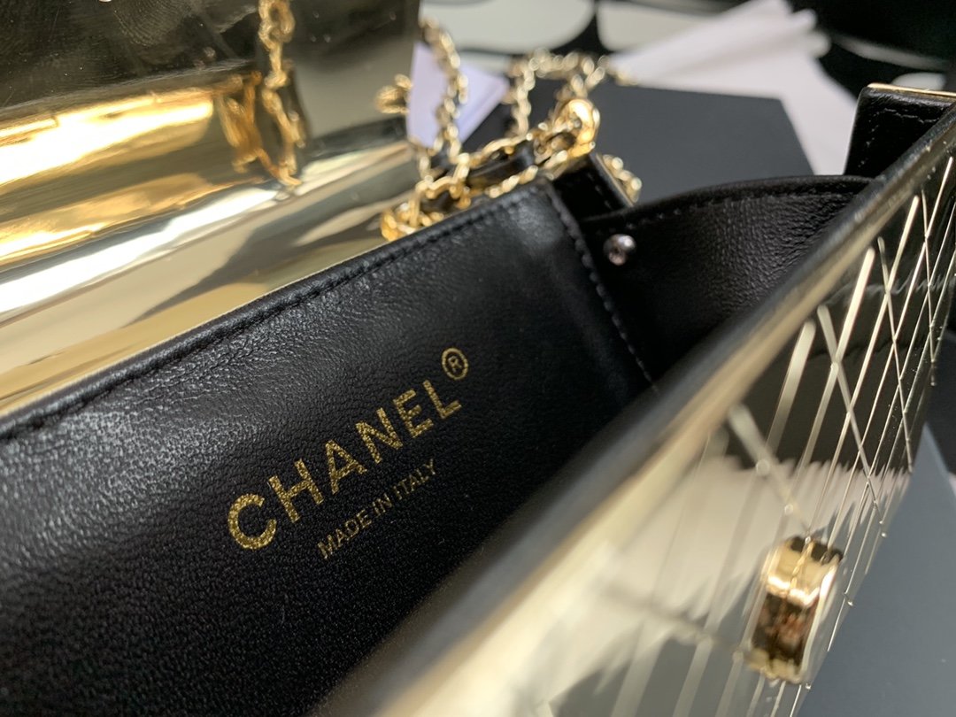 CHL Evening Top Qualityap Small Gold Bag For Women 12cm/4.5in