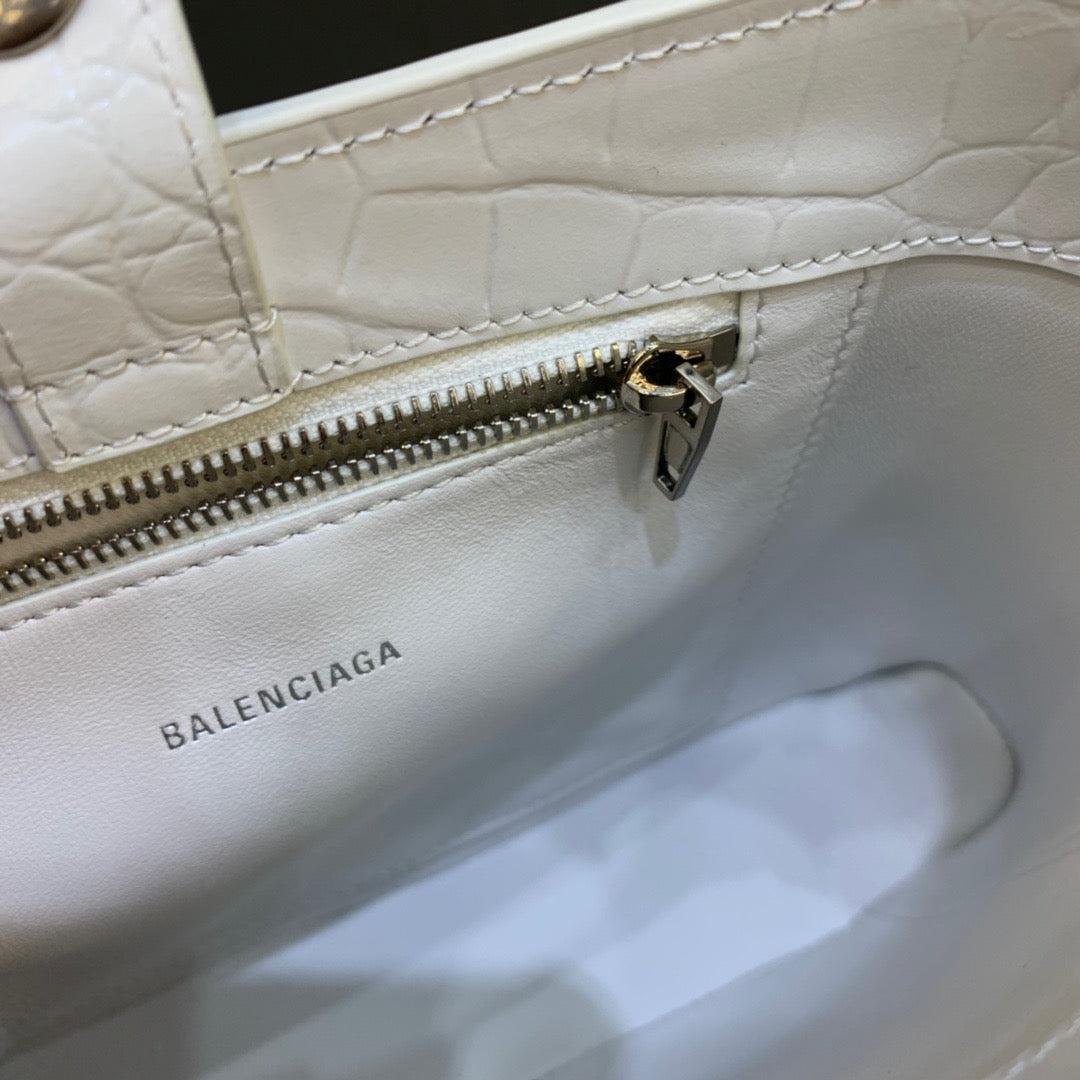 Top Quality XX Small Hobo Bag In White, For Women,  Bags 7.8in/20cm 6955892108Y9001