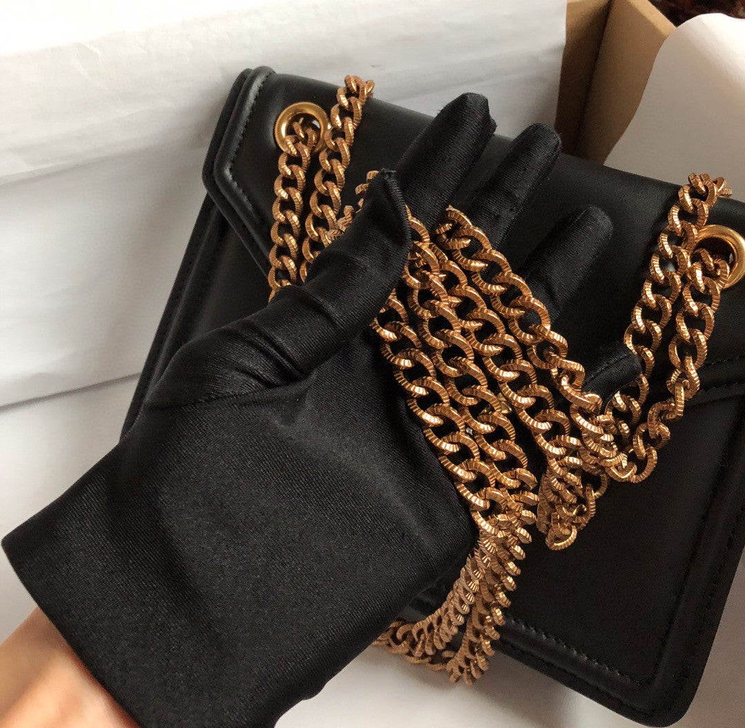 Top Quality Medium Devotion Bag Black For Women 8.1in/20.5cm Top Quality