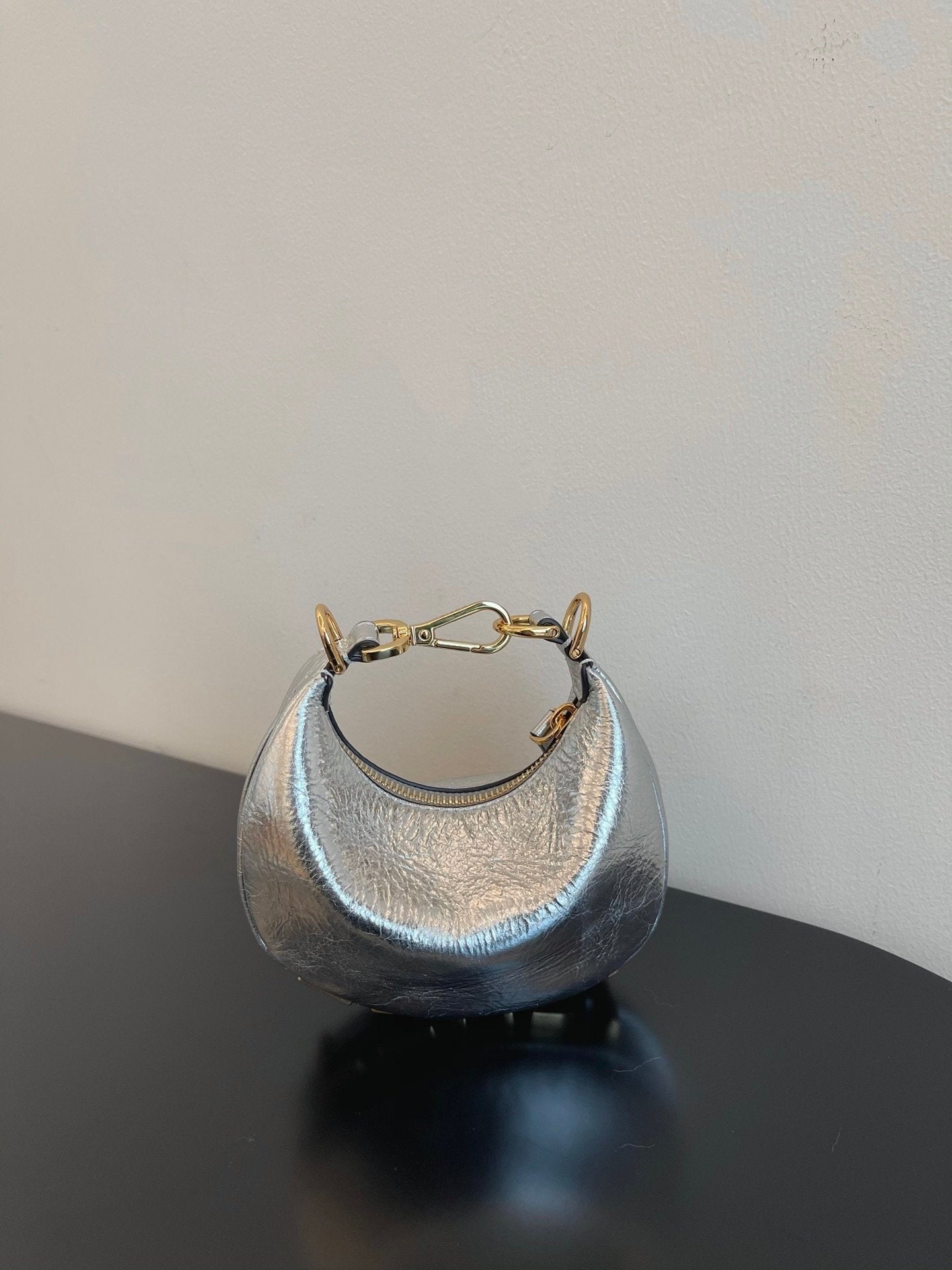 Top QualityTop Quality Nano Top QualityTop Qualitygraphy Silver For Women, Women’s Handbags 6.7in/17cm FF 7AS089AISPF1HIC