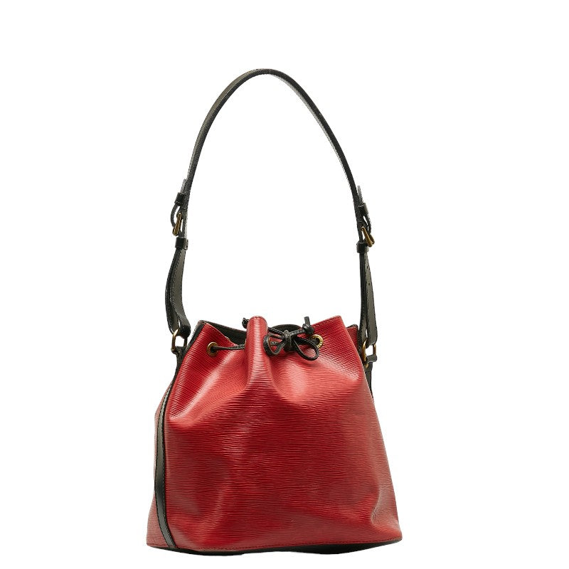 Louis Vuitton M44172 Castilian Red Noir Leather Lady Louis Vuitton
