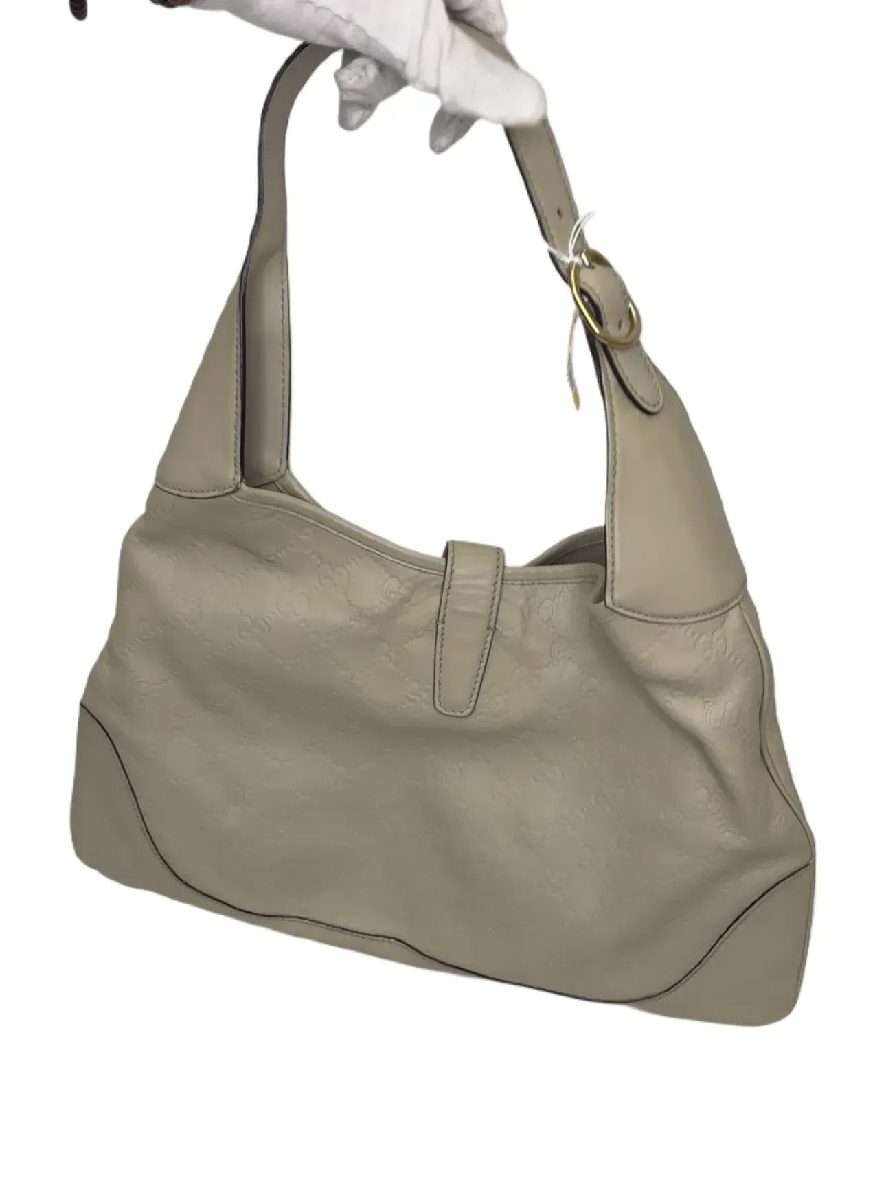 Gucci Leather Shoulder Bag B-