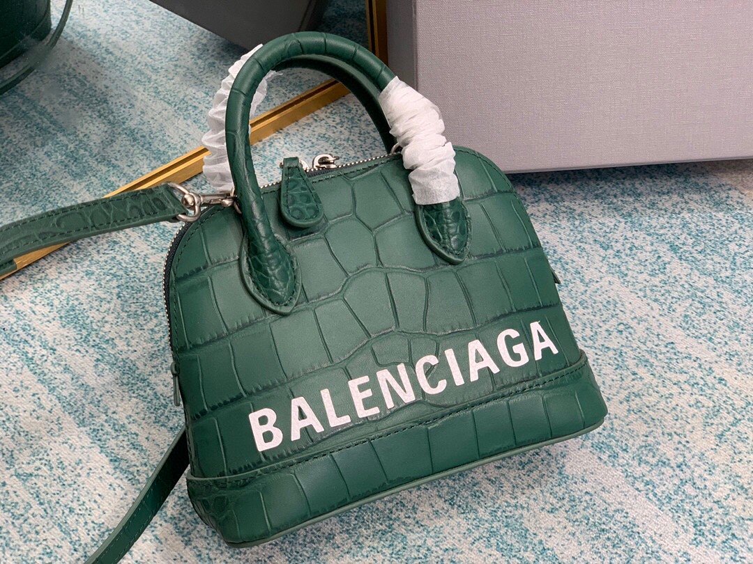 Top Quality Ville Mini Handbag In Dark Green, For Women,  Bags 4.7in/12cm