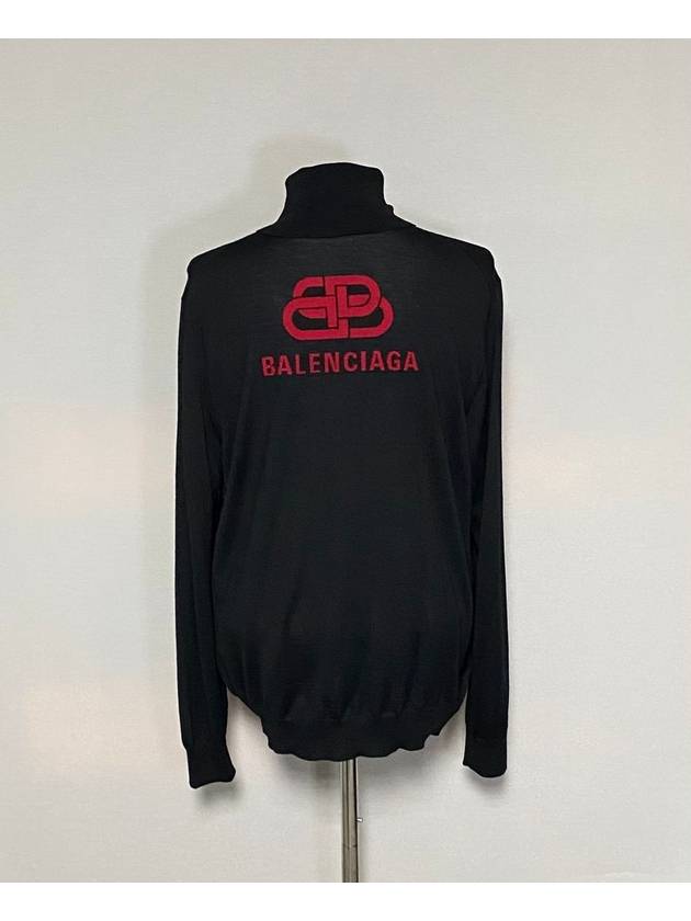 Luxury Balenciaga Trending 2025 BB logo turtleneck sweater 105
