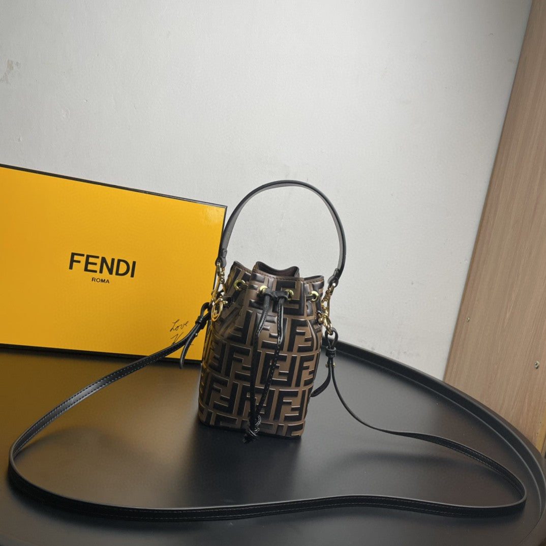 Top QualityTop Quality Mon Tresor Brown Mini Bag For Woman 18cm/7in 8BS010A659F13VK