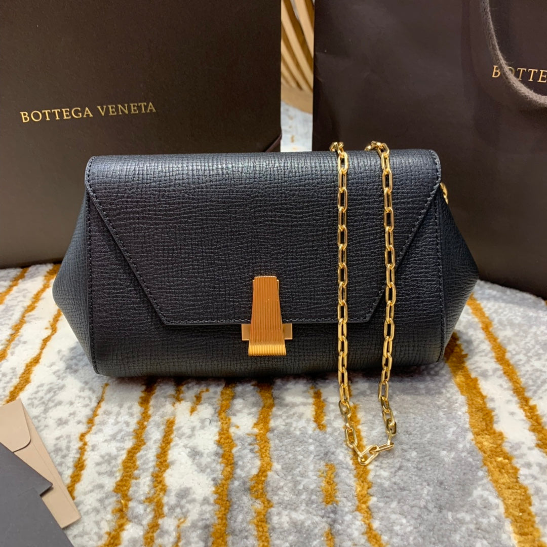Top Quality Mini Angle Palmellato Bag Black, For Women, Women’s Bags 7.5in/19cm