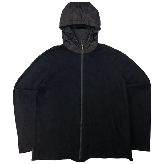Prada Zip Up Hoodie Size M