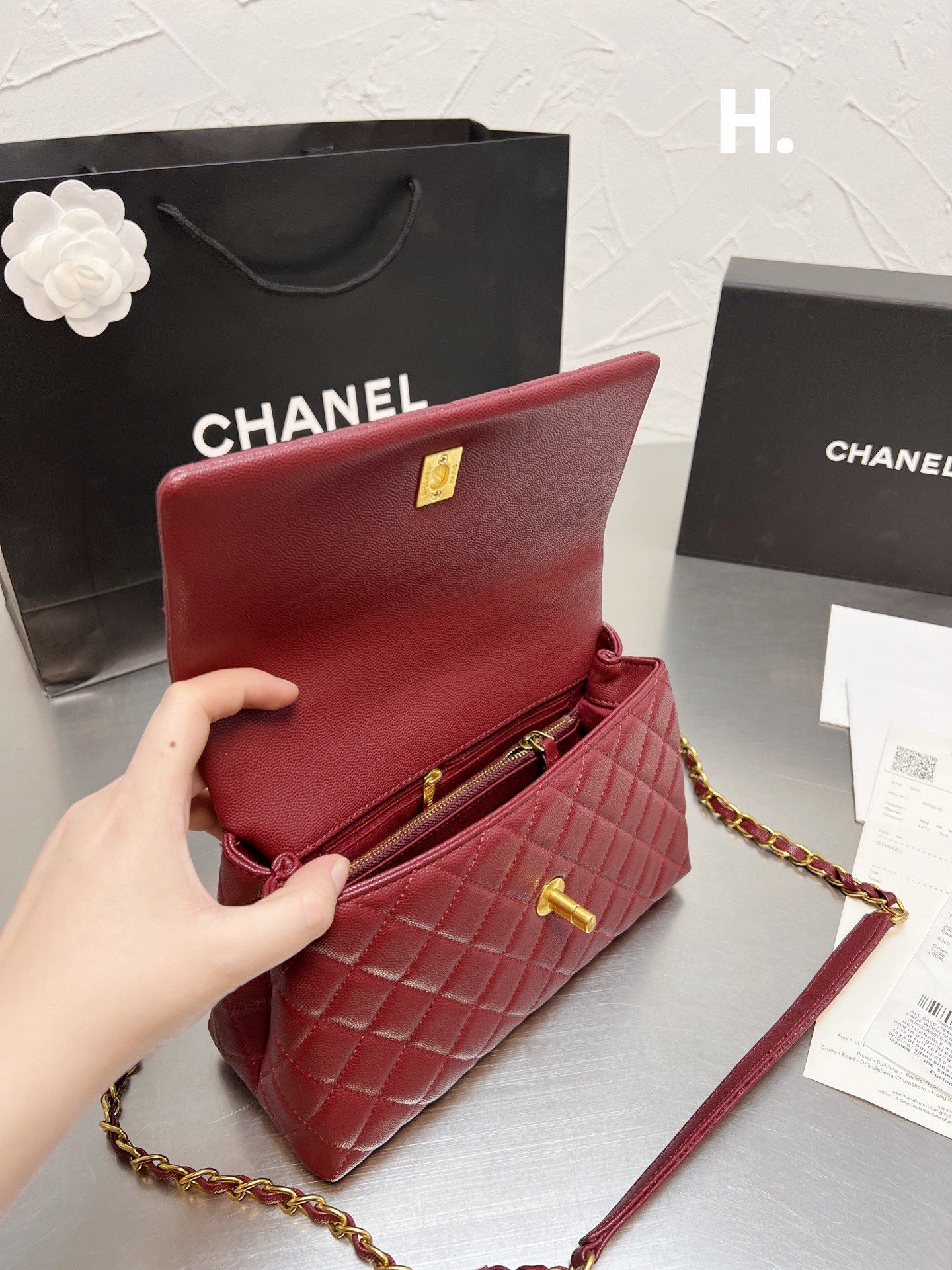 EN - New 1:1 rep  Top Quality CHL Bag 306