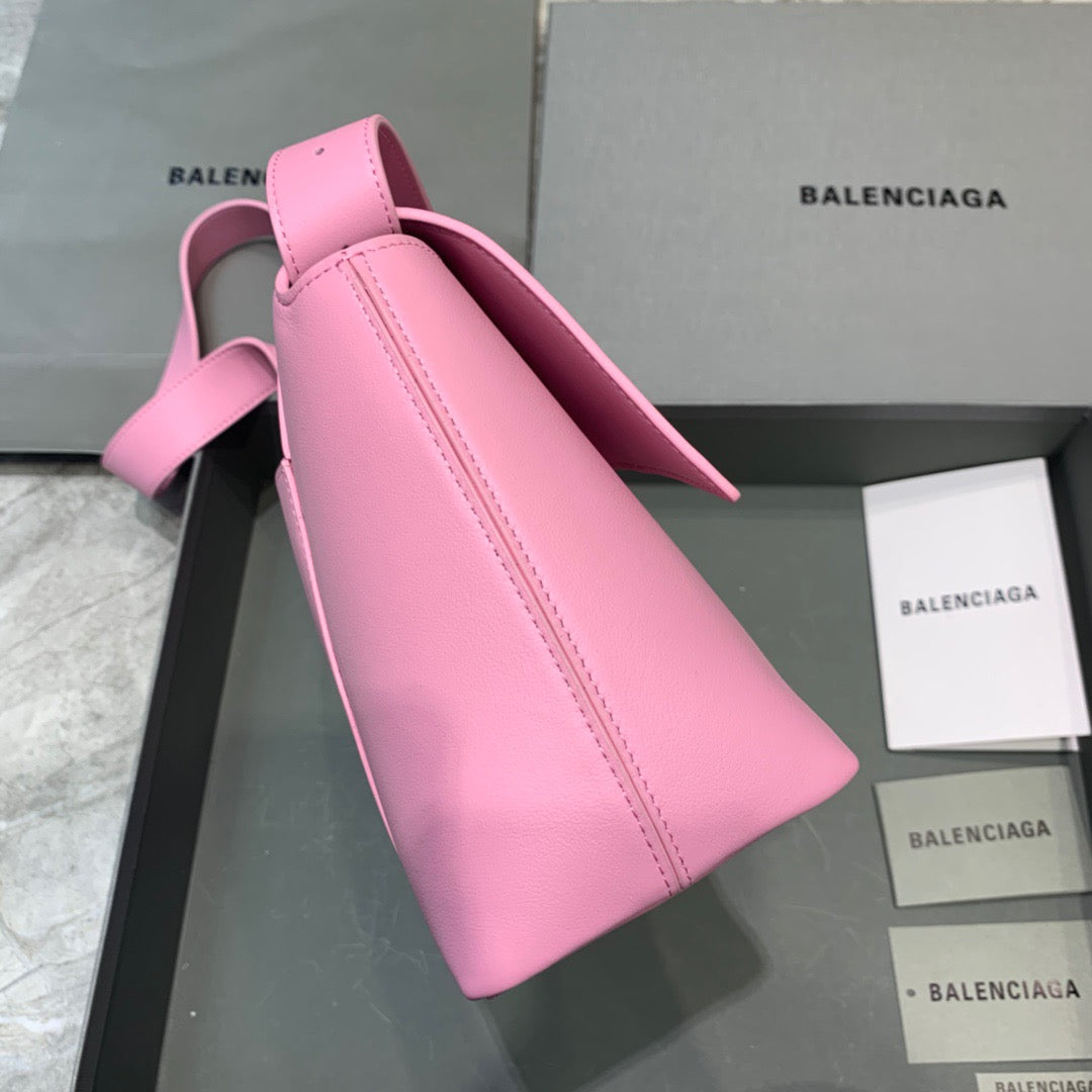 Top Quality Downtown Small Shoulder Bag In Pink, For Women,  Bags 11.8in/30cm 67135329S1Y5906