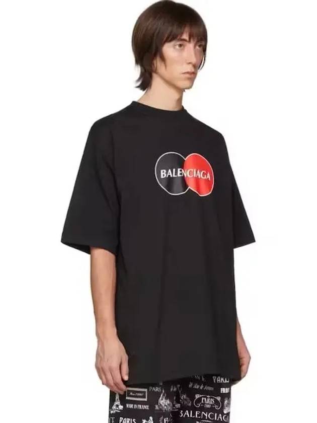 Luxury Balenciaga Trending 2025 Uniform Logo Short Sleeve T-Shirt Black