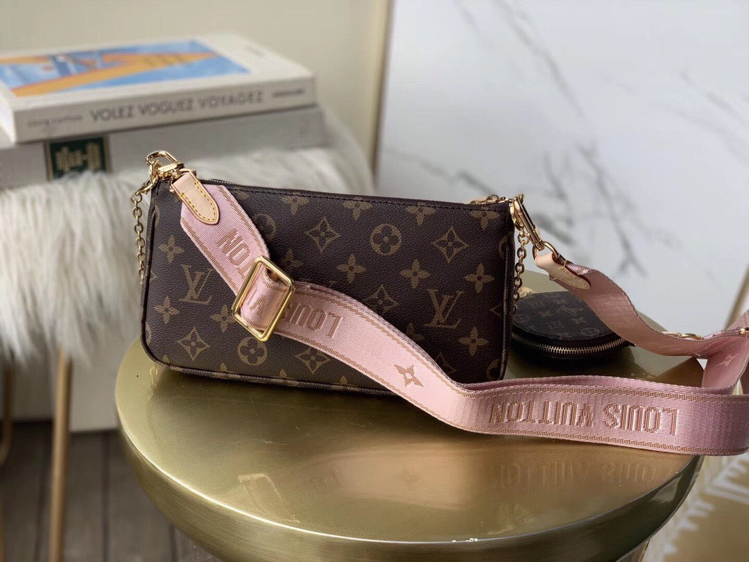 Top Quality Multi Pochette Accessoires Monogram Canvas For Women,  Shoulder And Crossbody Bags 24cm Top Quality M44840