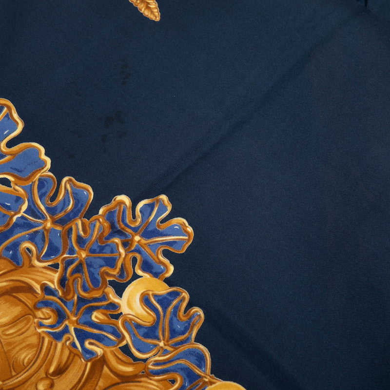 Chanel Coco Mark Logo Silk Scarf