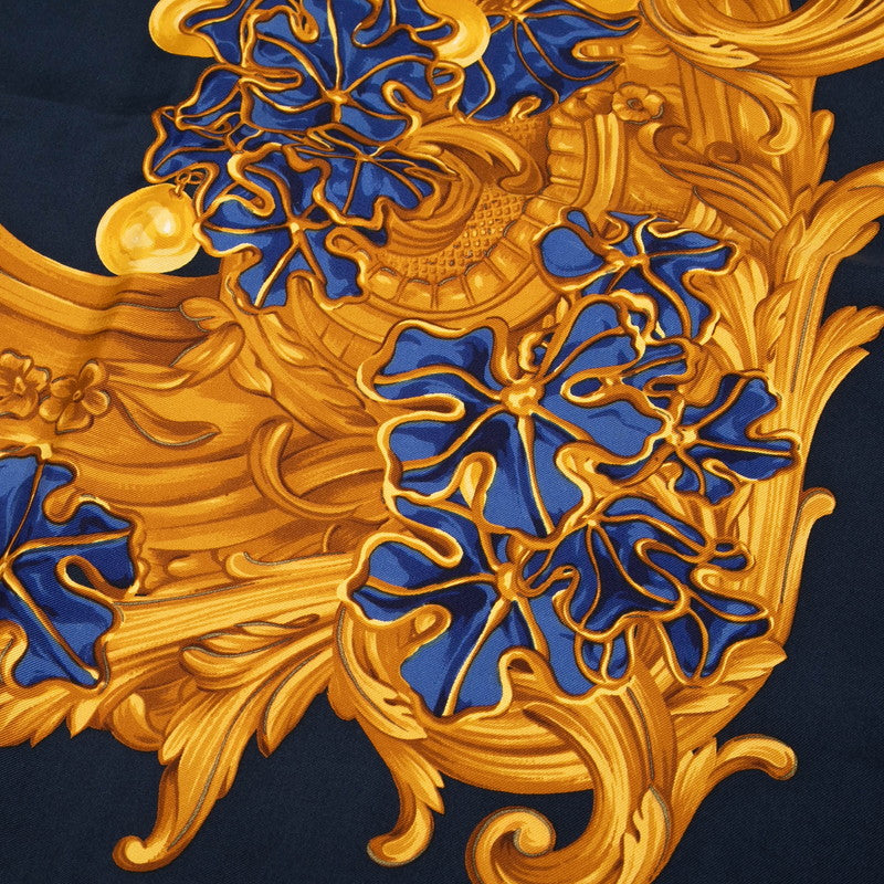 Chanel Coco Mark Logo Silk Scarf