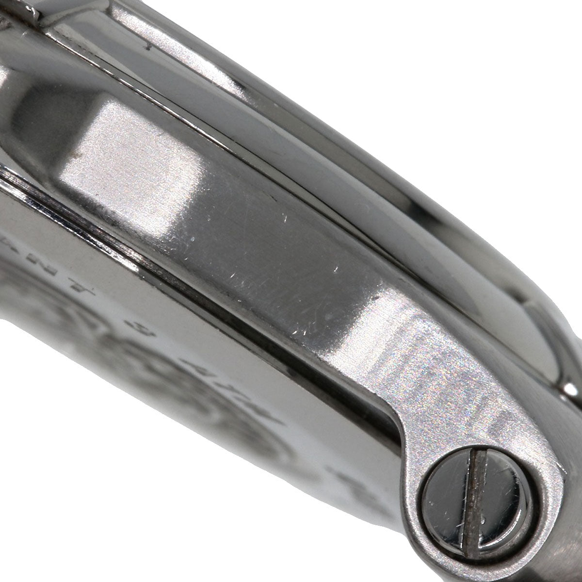 GUCCI Watches Quartz 9040M Stainless Steel , Stainless Steel Silver Round face Silver dial mens  d