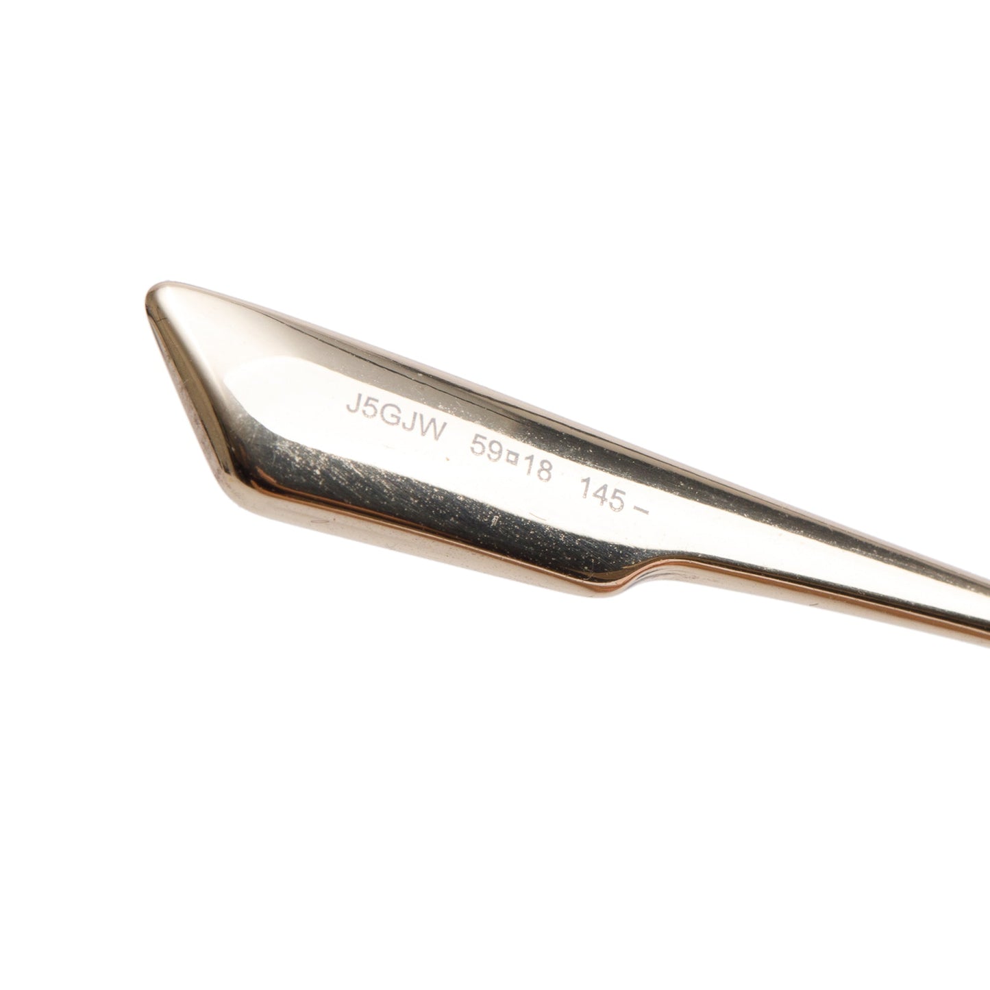 Christian Dior Gold-Tone Metal Stellaire 1 Square Sunglasses