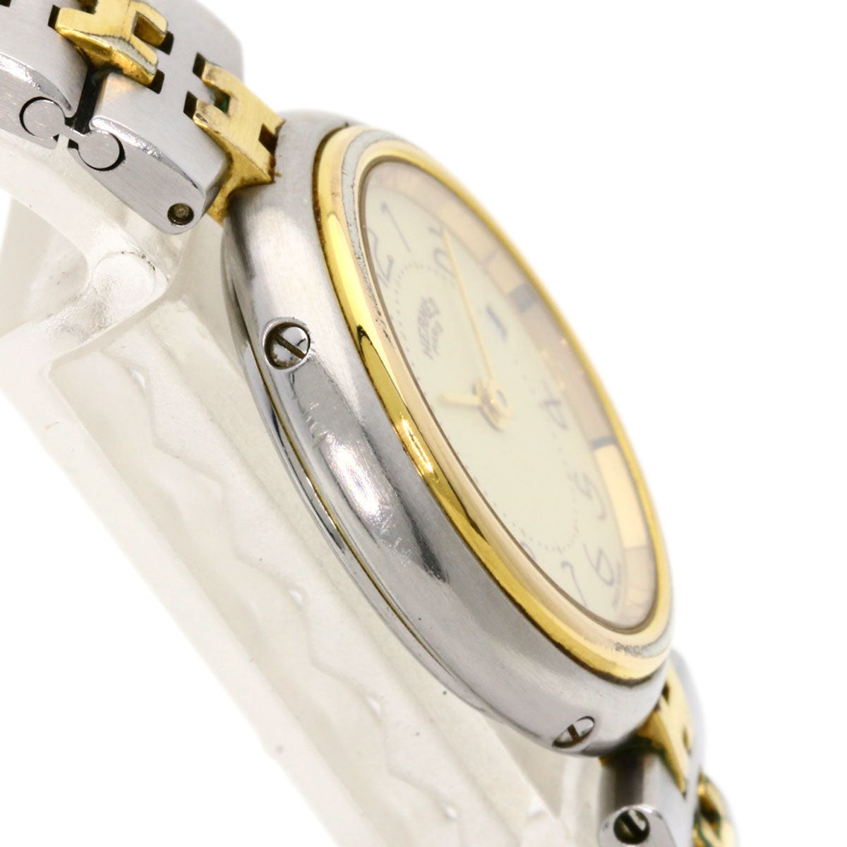 HERMES Watches Quartz Stainless Steel gold profile Ivory dial