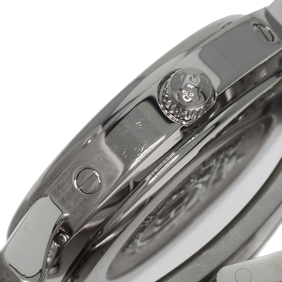 HERMES Watches Quartz CL4.210 Stainless Steel , Stainless Steel Silver Clipper white dial Women  d