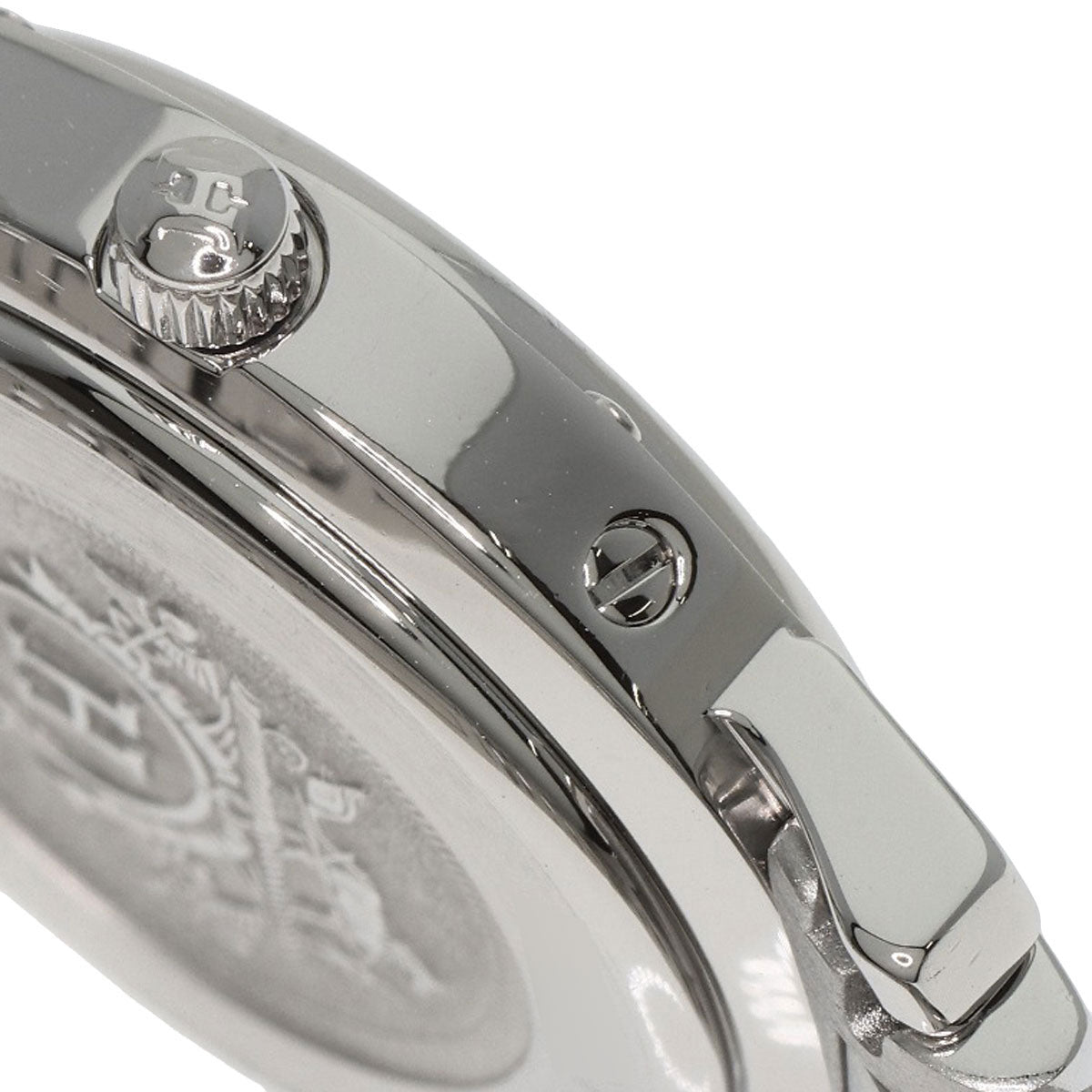 HERMES Watches Quartz CL4.210 Stainless Steel , Stainless Steel Silver Clipper white dial Women  d