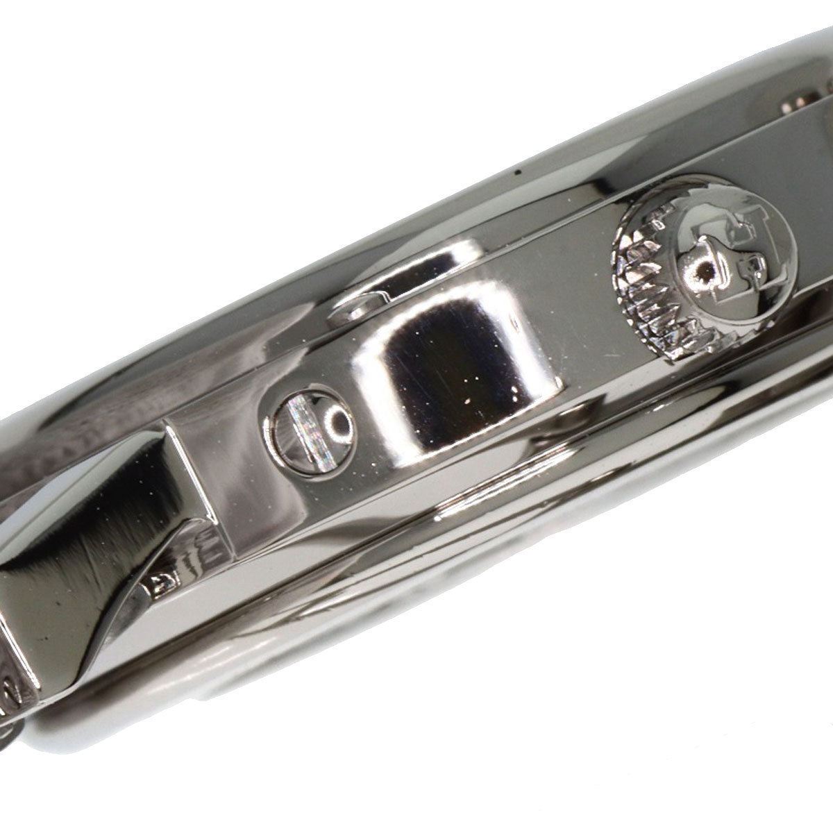 HERMES Watches Quartz CL4.210 Stainless Steel , Stainless Steel Silver Clipper Nacre new buckle Pink shell dial Women  d