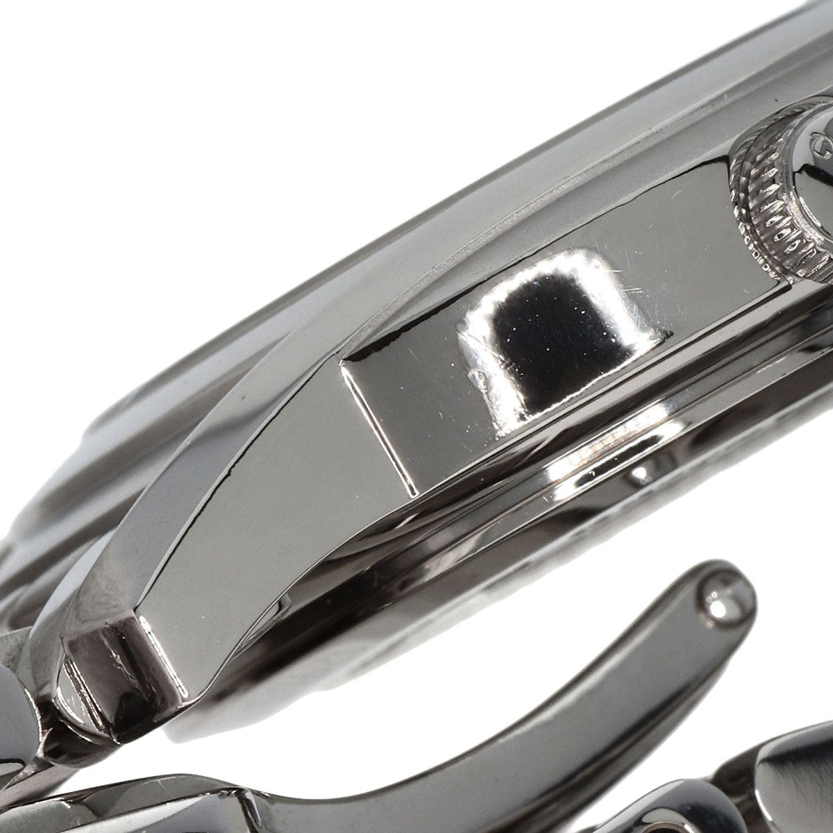 GUCCI Watches Quartz 5500L Stainless Steel , Stainless Steel Silver Round face Silver dial Women  d