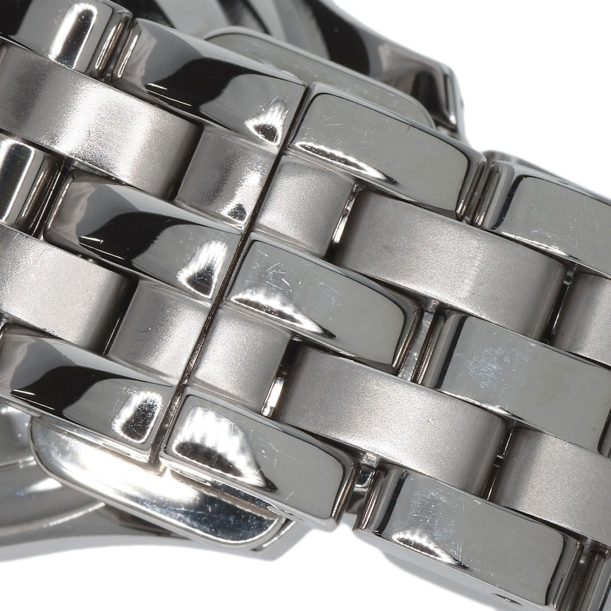 GUCCI Watches Quartz 5500L Stainless Steel , Stainless Steel Silver Round face Silver dial Women  d