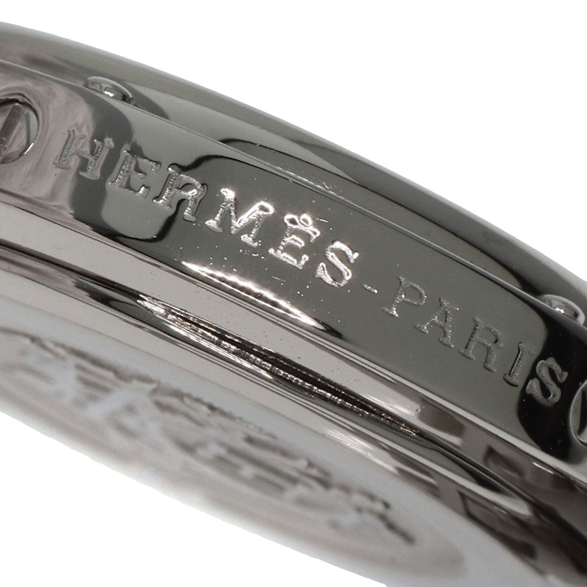 HERMES Watches Quartz CL4.210 Stainless Steel , Stainless Steel Silver Clipper blue dial Women  d