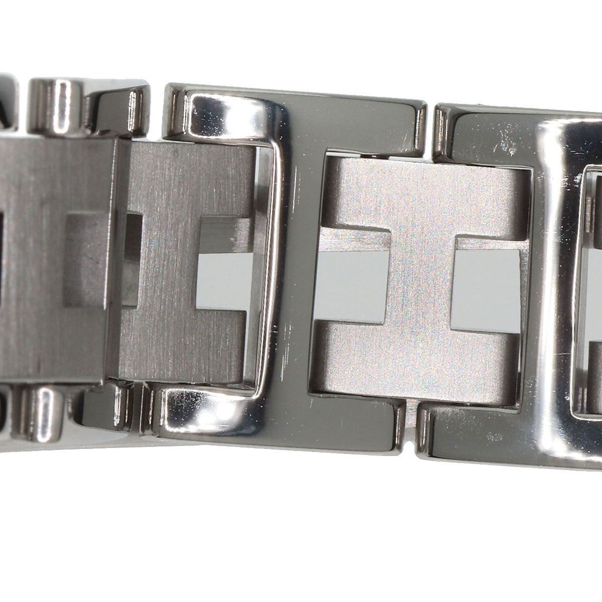 HERMES Watches Quartz CL4.210 Stainless Steel , Stainless Steel Silver Clipper blue dial Women  d