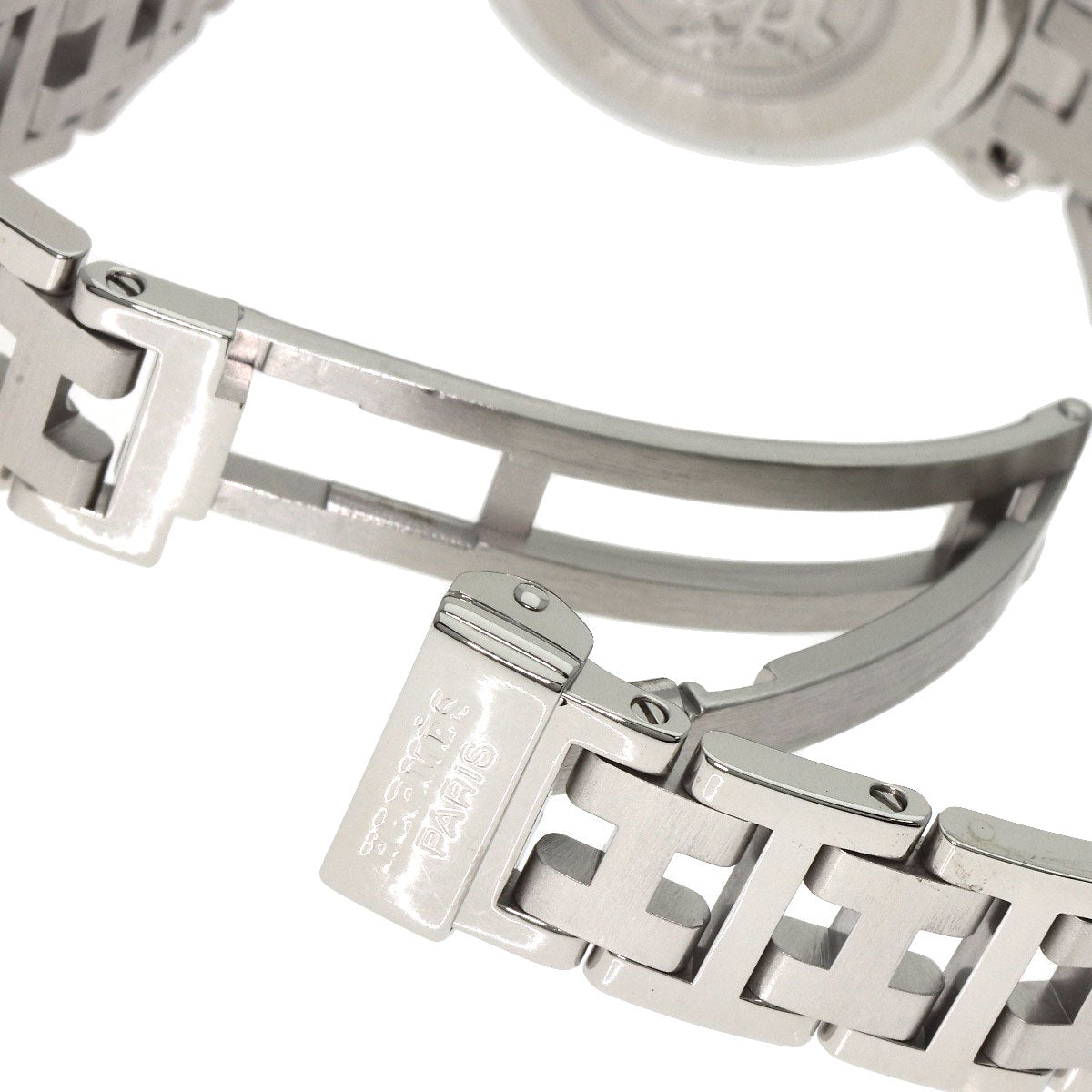 HERMES Watches Quartz CL4.210 Stainless Steel , Stainless Steel Silver Clipper blue dial Women  d