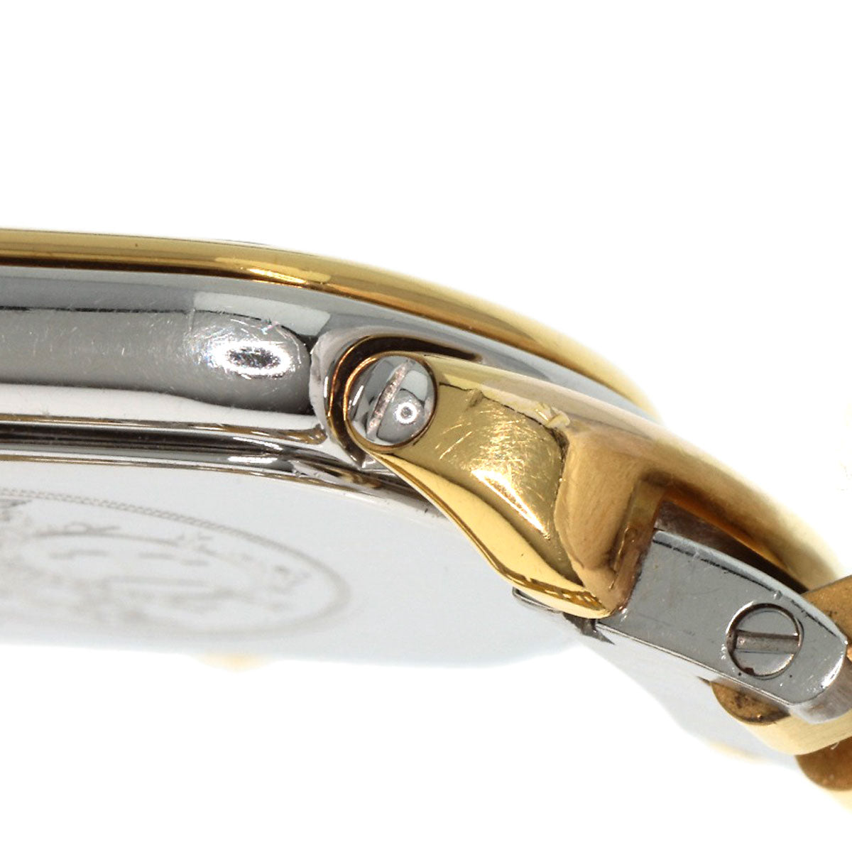 HERMES Watches Quartz RA1.240 Stainless Steel , SSxGP gold Rally white dial Women  d