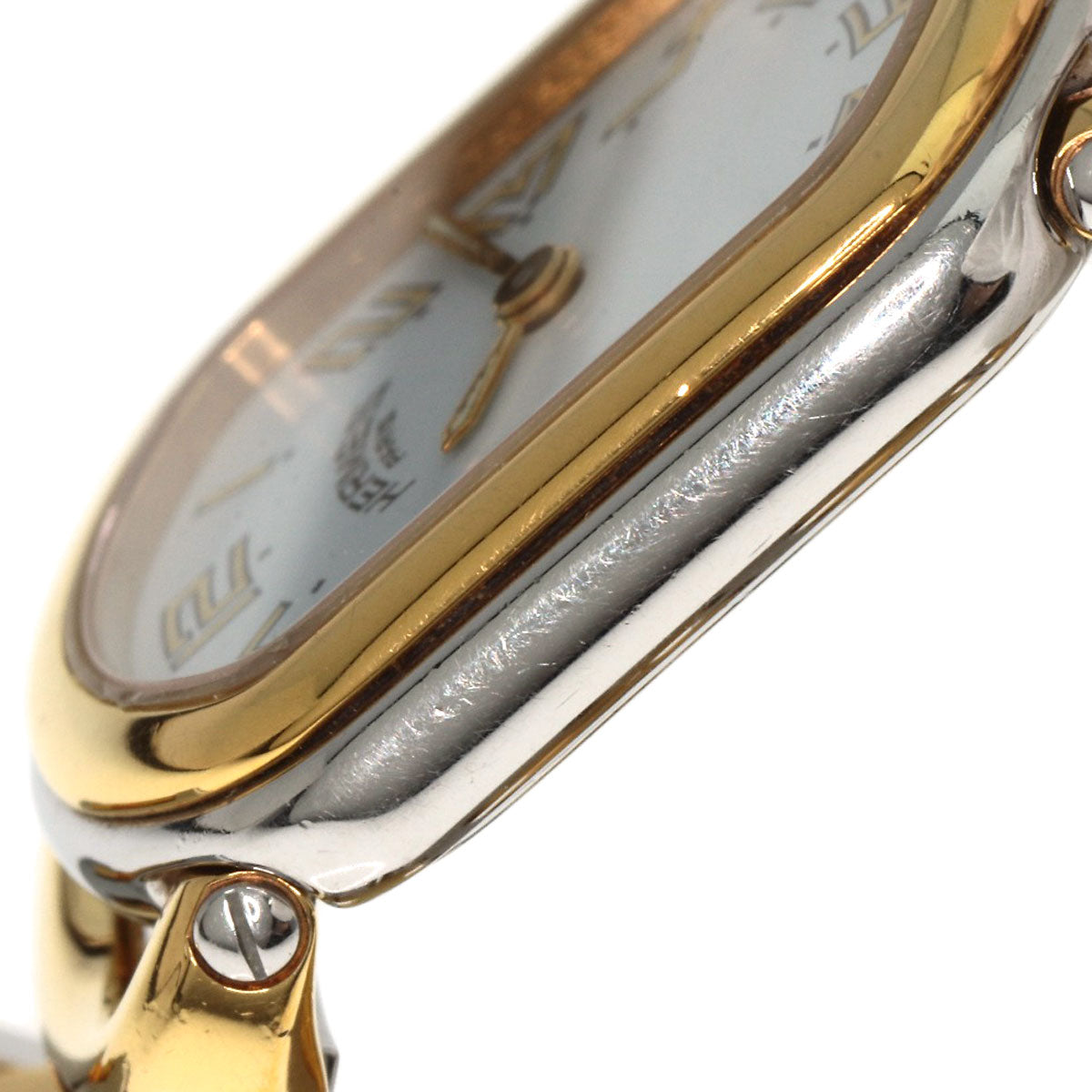 HERMES Watches Quartz RA1.240 Stainless Steel , SSxGP gold Rally white dial Women  d