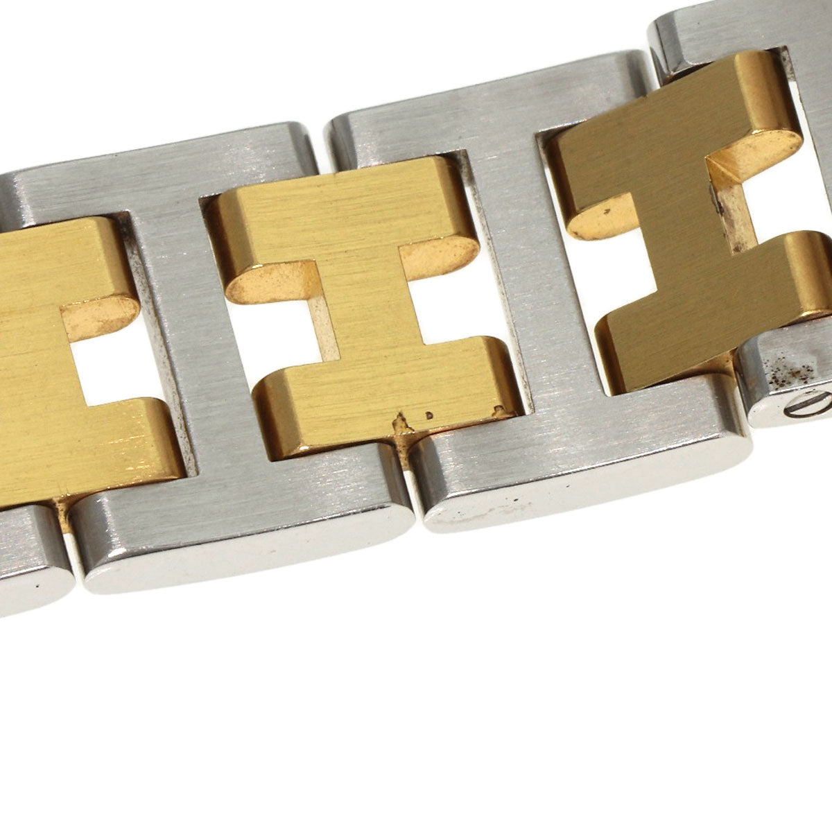 HERMES Watches Quartz RA1.240 Stainless Steel , SSxGP gold Rally white dial Women  d