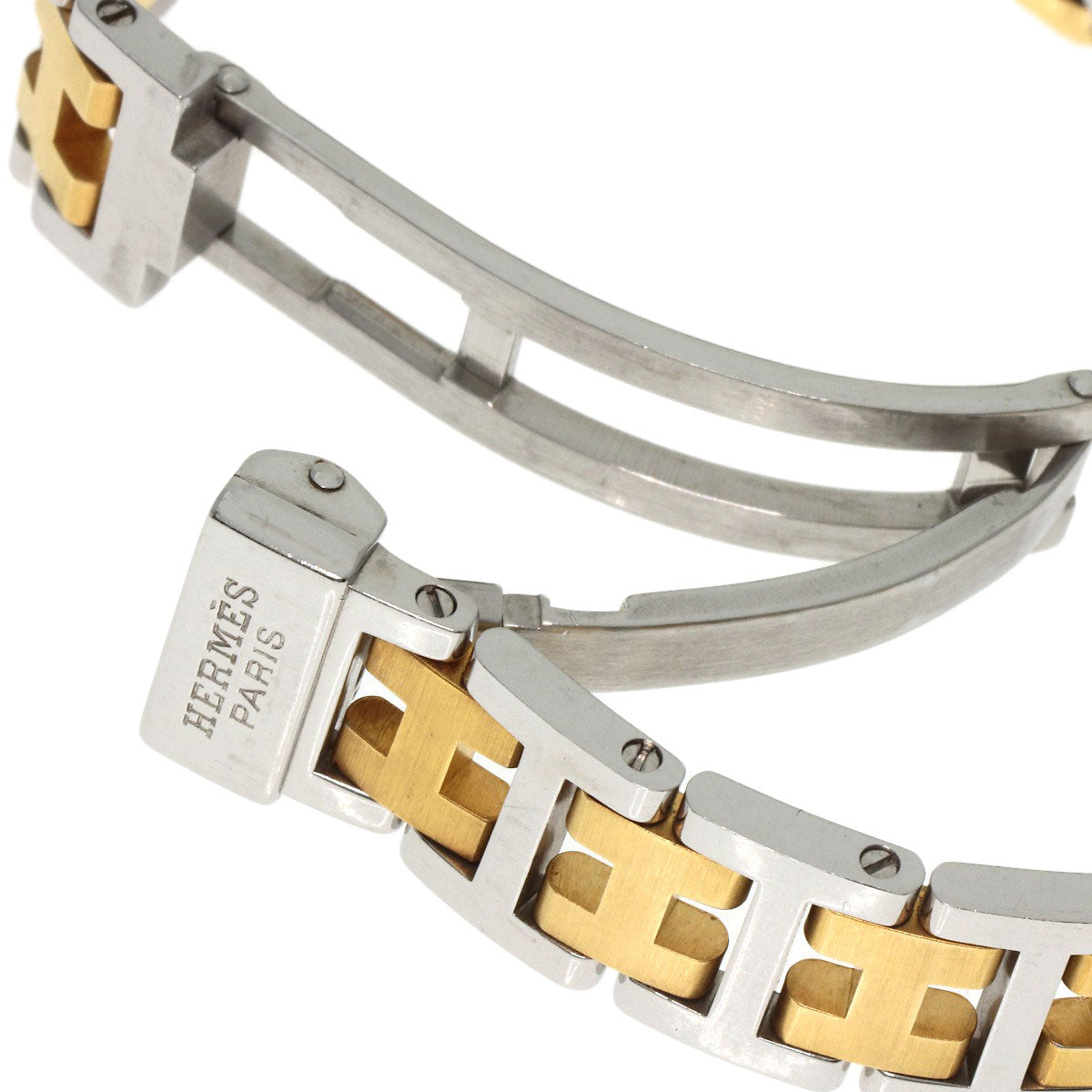 HERMES Watches Quartz RA1.240 Stainless Steel , SSxGP gold Rally white dial Women  d