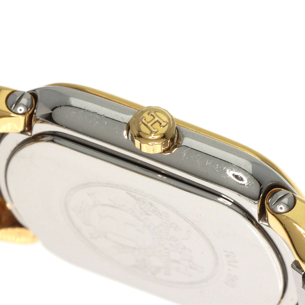 HERMES Watches Quartz RA1.240 Stainless Steel , SSxGP gold Rally white dial Women  d