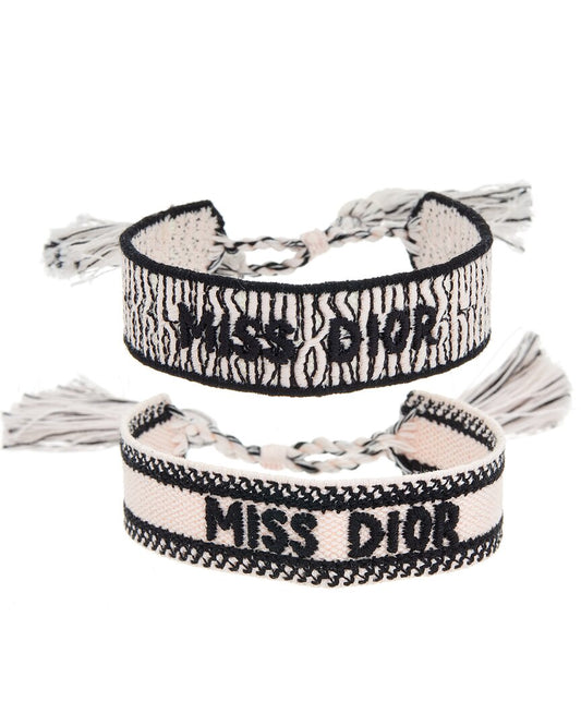 Dior Set Of 2 Miss Dior Bracelets