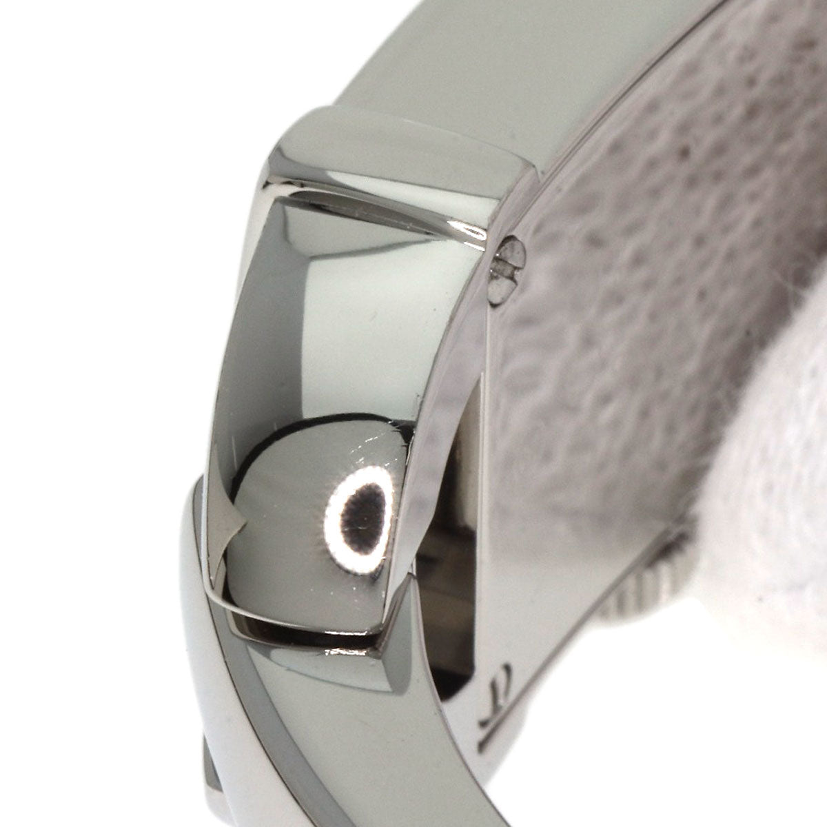 GUCCI Watches Quartz 6800L Stainless Steel , Stainless Steel Silver Square face Orange dial Women  d