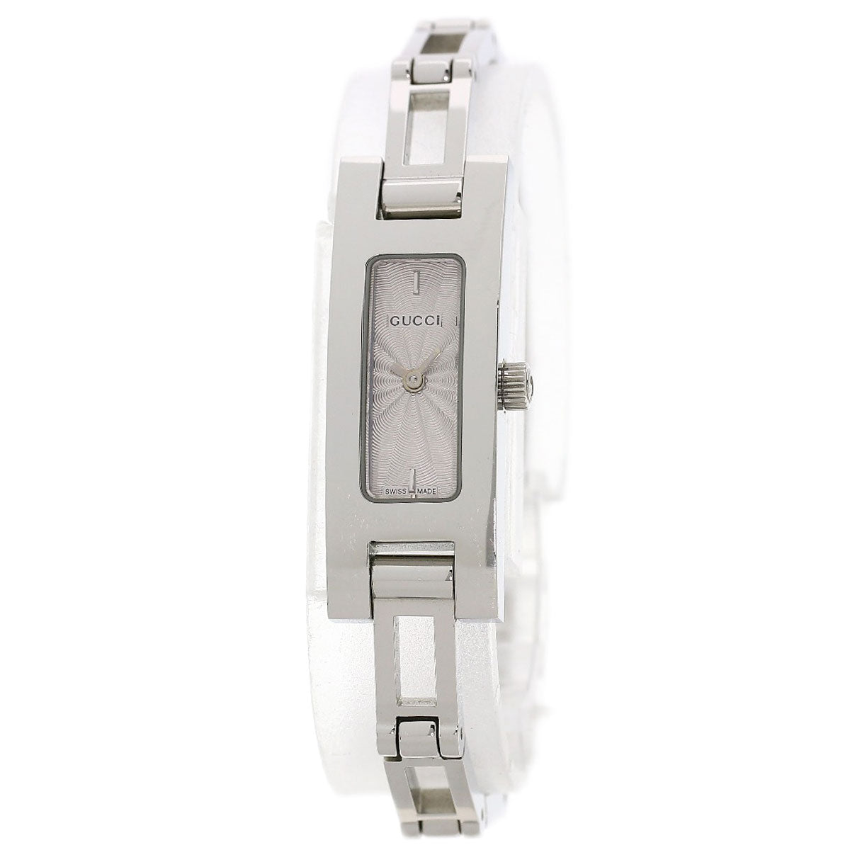 GUCCI Watches Quartz Stainless Steel , Stainless Steel Silver 3900L Silver dial Women  d