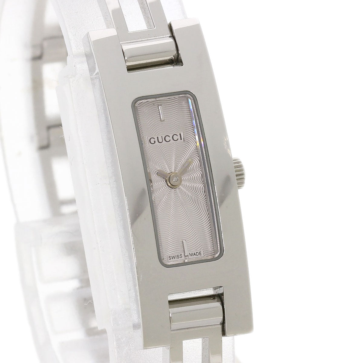 GUCCI Watches Quartz Stainless Steel , Stainless Steel Silver 3900L Silver dial Women  d