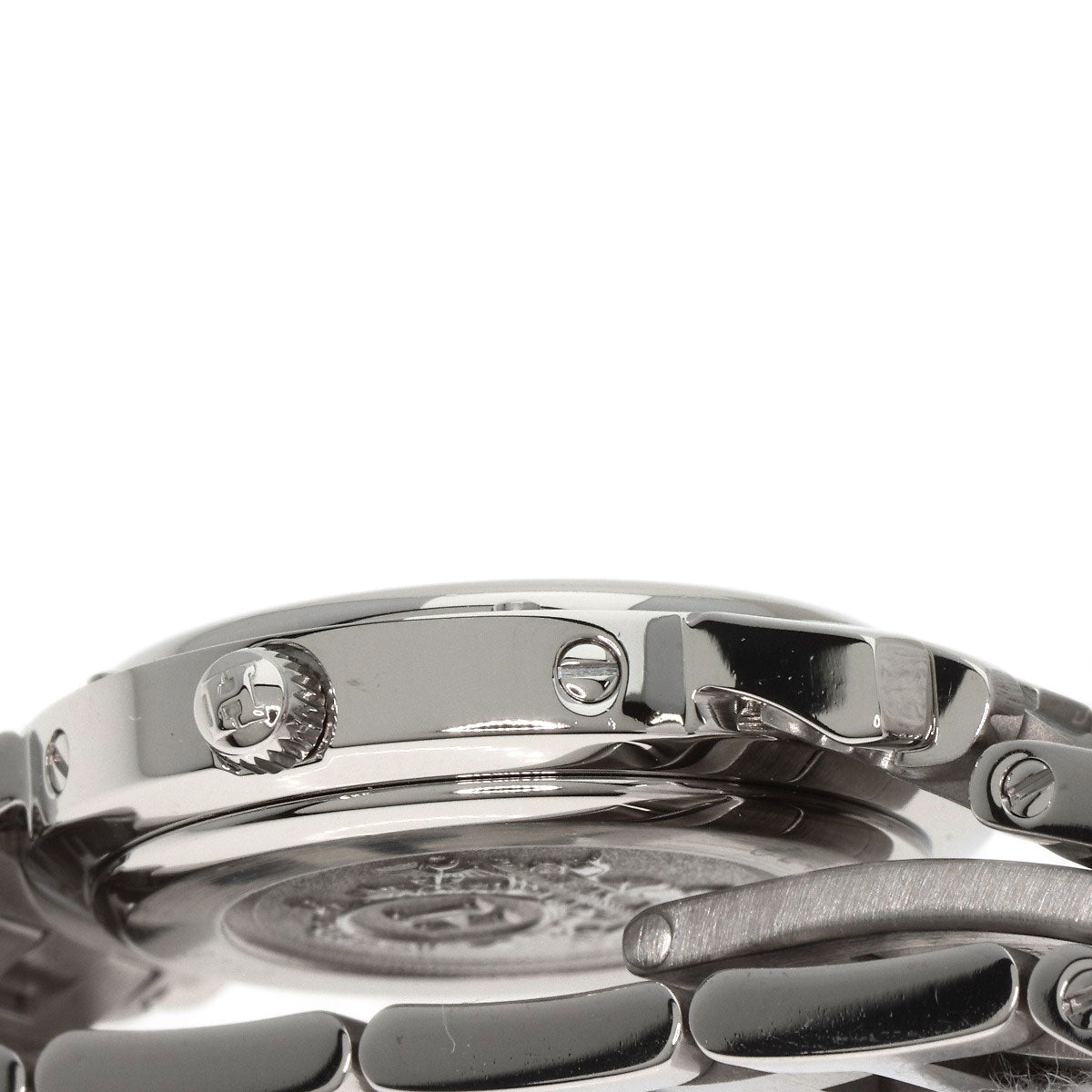 HERMES Watches Quartz CL4.210 Stainless Steel , Stainless Steel Silver Clipper white dial Women  d