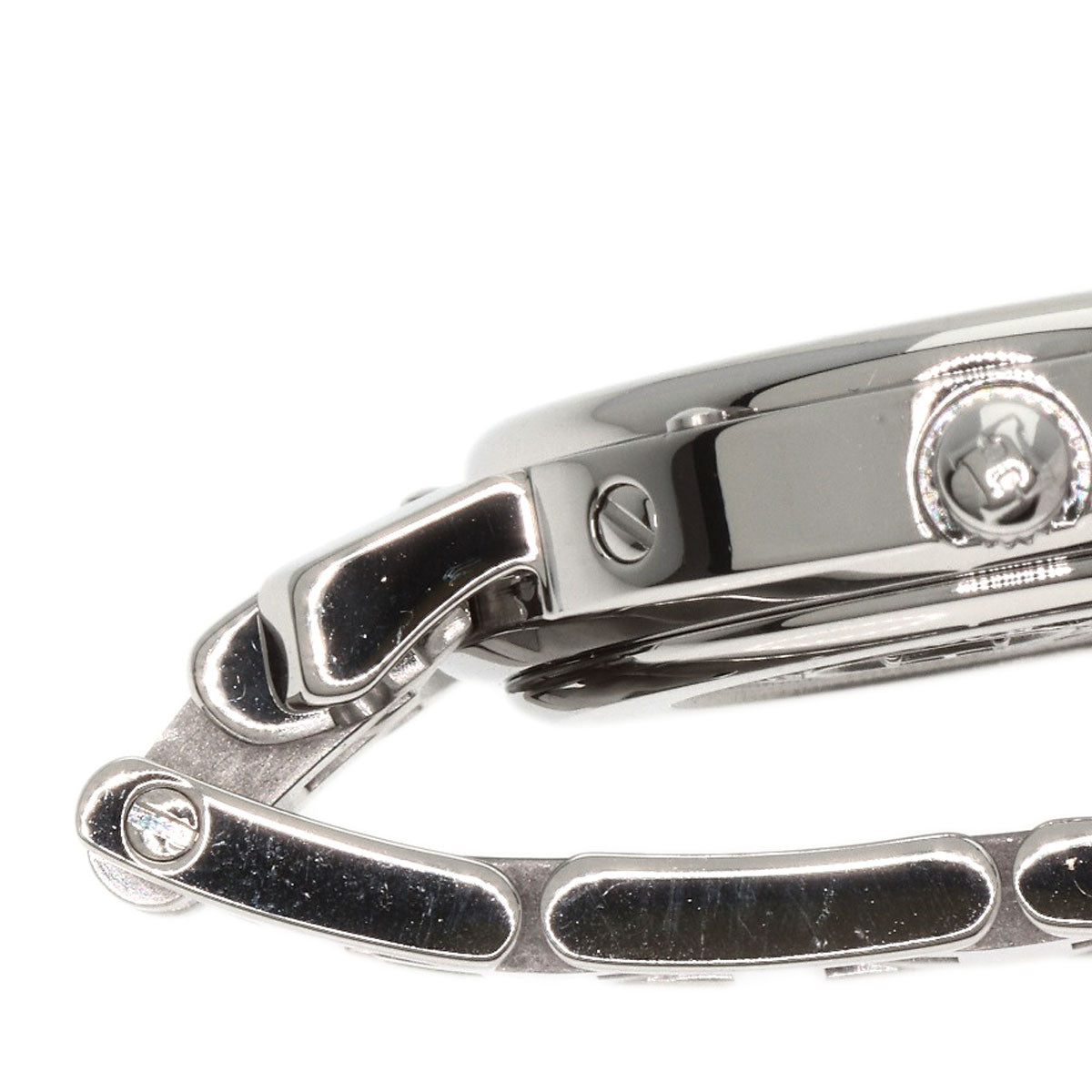 HERMES Watches Quartz CL4.210 Stainless Steel , Stainless Steel Silver Clipper white dial Women  d