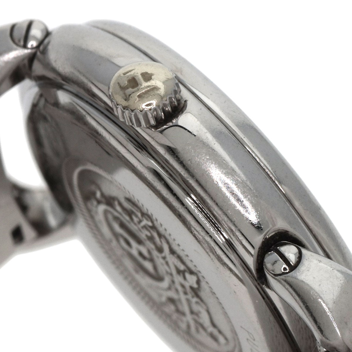 HERMES Watches Quartz PU2.210 Stainless Steel , Stainless Steel Silver Pullman blue dial Women  d