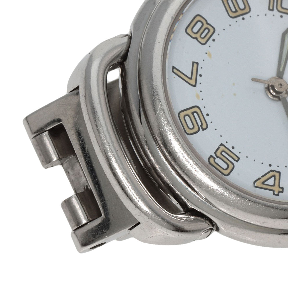HERMES Watches Quartz PU2.210 Stainless Steel , Stainless Steel Silver Pullman blue dial Women  d
