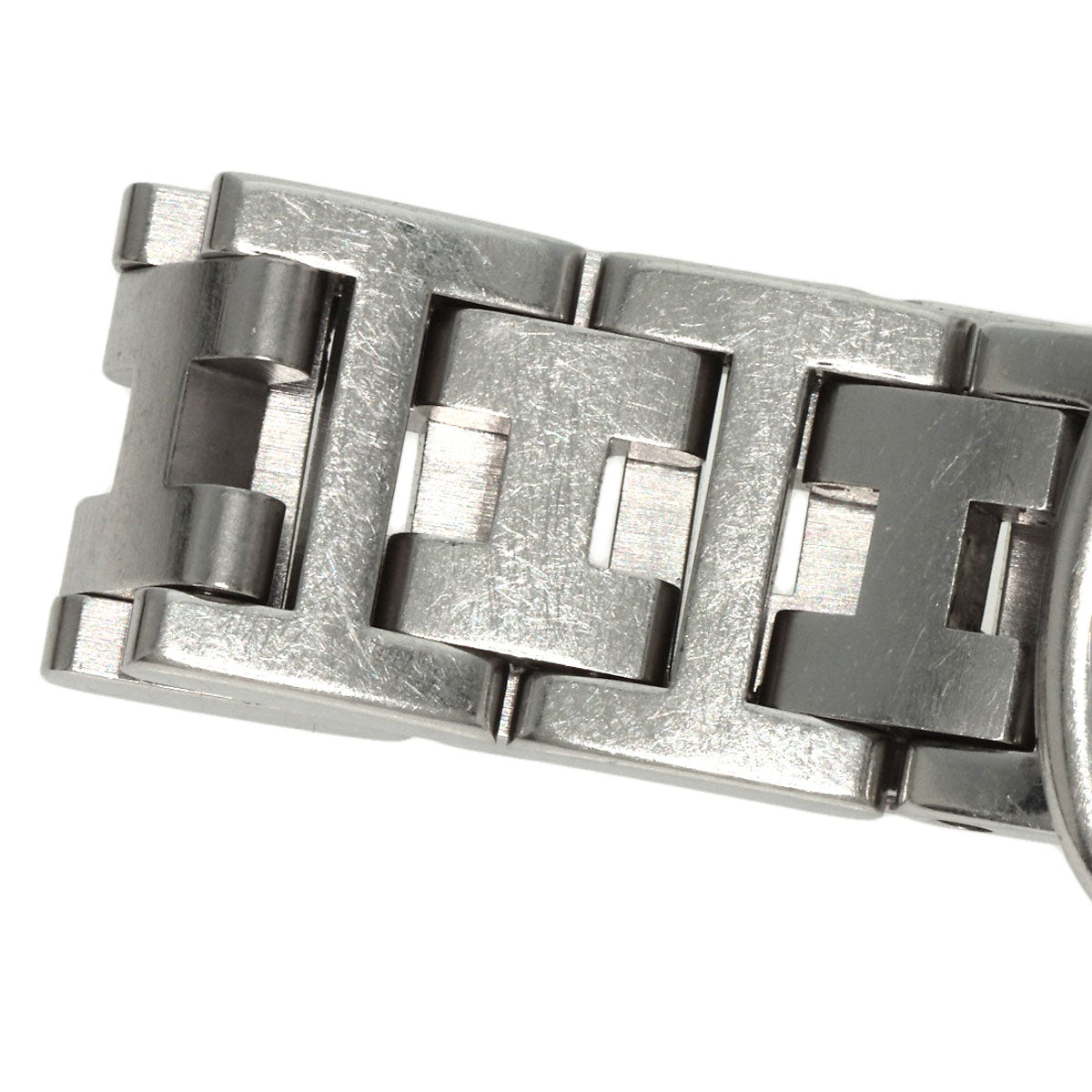 HERMES Watches Quartz PU2.210 Stainless Steel , Stainless Steel Silver Pullman blue dial Women  d